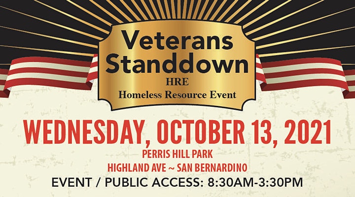 Veterans Standdown HRE Homeless Resource Event 2021